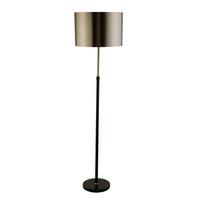 Stehleuchte Rachel Eu3879bk - Chromfarben/Silberfarben, LIFESTYLE, Kunststoff/Metall (40/40/155.5cm)
