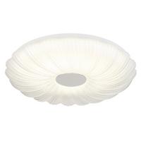 LED-Deckenleuchte Memory-Funktion - Opal/Weiß, KONVENTIONELL, Kunststoff/Metall (38/7cm) - Globo