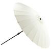 Sonnenschirm Palmetto - Weiß, KONVENTIONELL (270/270cm) - Gardenson