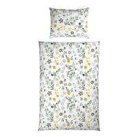 Bettwäsche Kopenhagen - Gelb/Grün, MODERN, Textil - Luca Bessoni