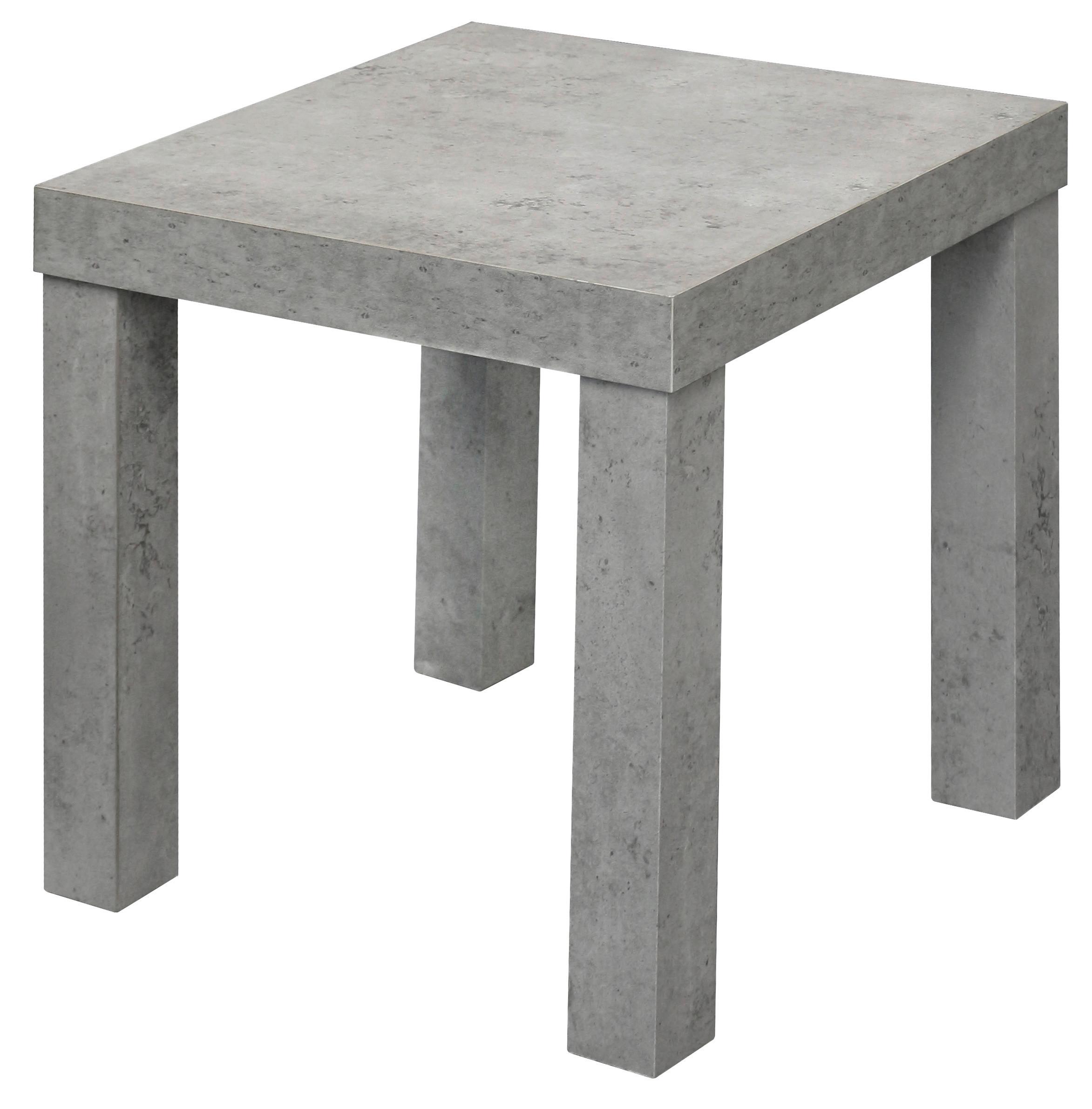 Odkládací Stolek Normen *cenový Trhák* - šedá, Moderní, kompozitní dřevo (39/40/39cm)