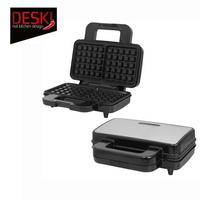 Waffeleisen 1000 W Und Mit Antihaftbeschichtung - Silberfarben/Schwarz, Basics, Kunststoff/Metall (25/29/10cm)