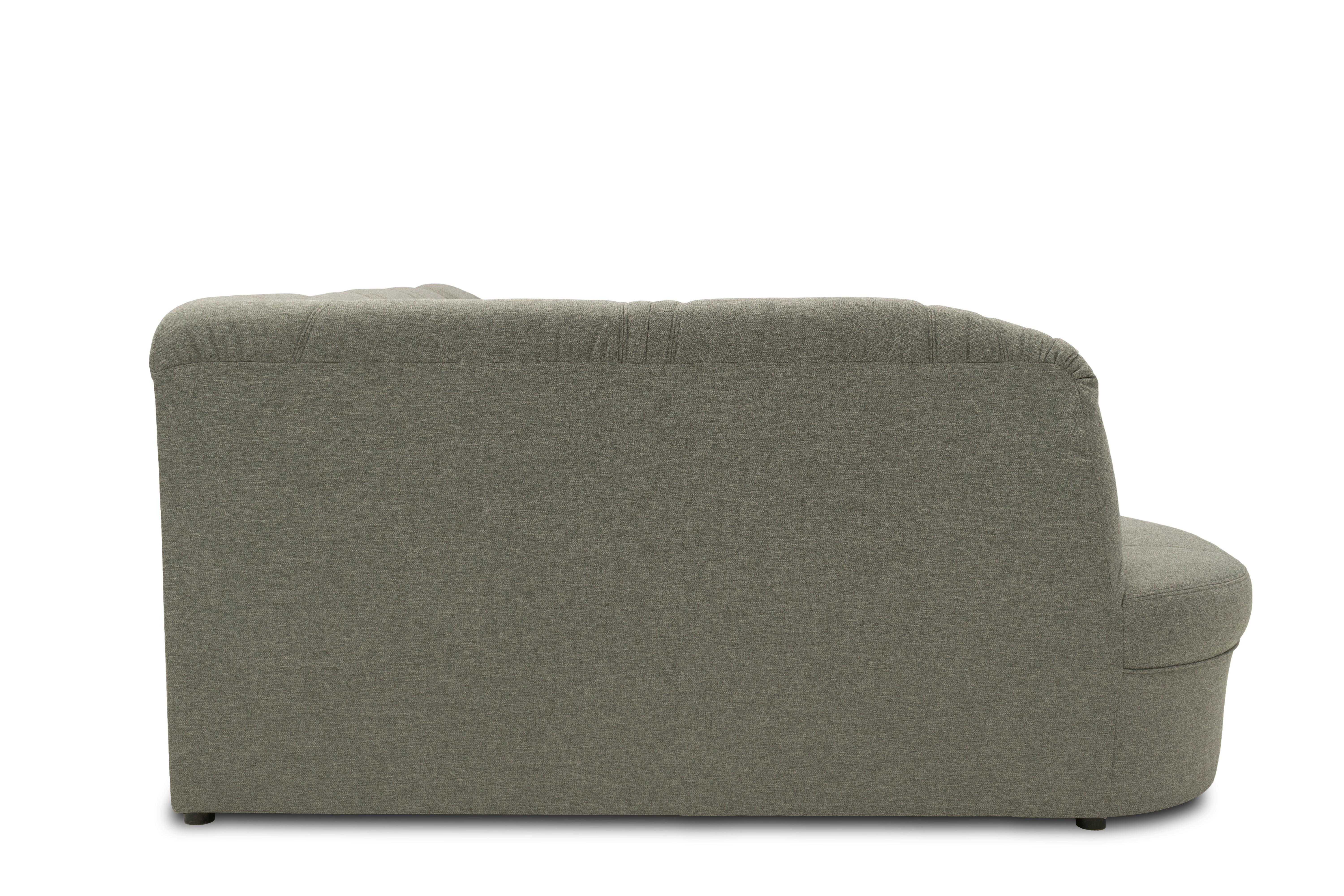 Wohnlandschaft Sarafina Graubraun - Graubraun/Schwarz, KONVENTIONELL, Textil (180/295/146cm) - MID.YOU