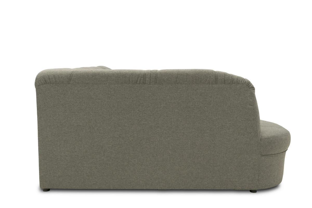 Wohnlandschaft Sarafina Graubraun - Graubraun/Schwarz, KONVENTIONELL, Textil (180/295/146cm) - MID.YOU