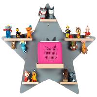 Kinderregal Boarti Grau B: 52 cm - Grau, MODERN, Holzwerkstoff (52/55/19cm) - MID.YOU