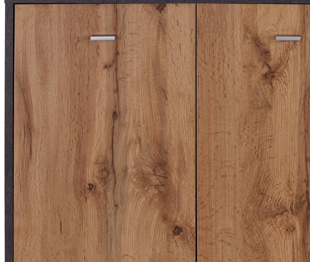 Komód 4-You 109/112 Cm - tölgyfa színű, Modern, faalapú anyag (109.1/111.4/34,6cm)