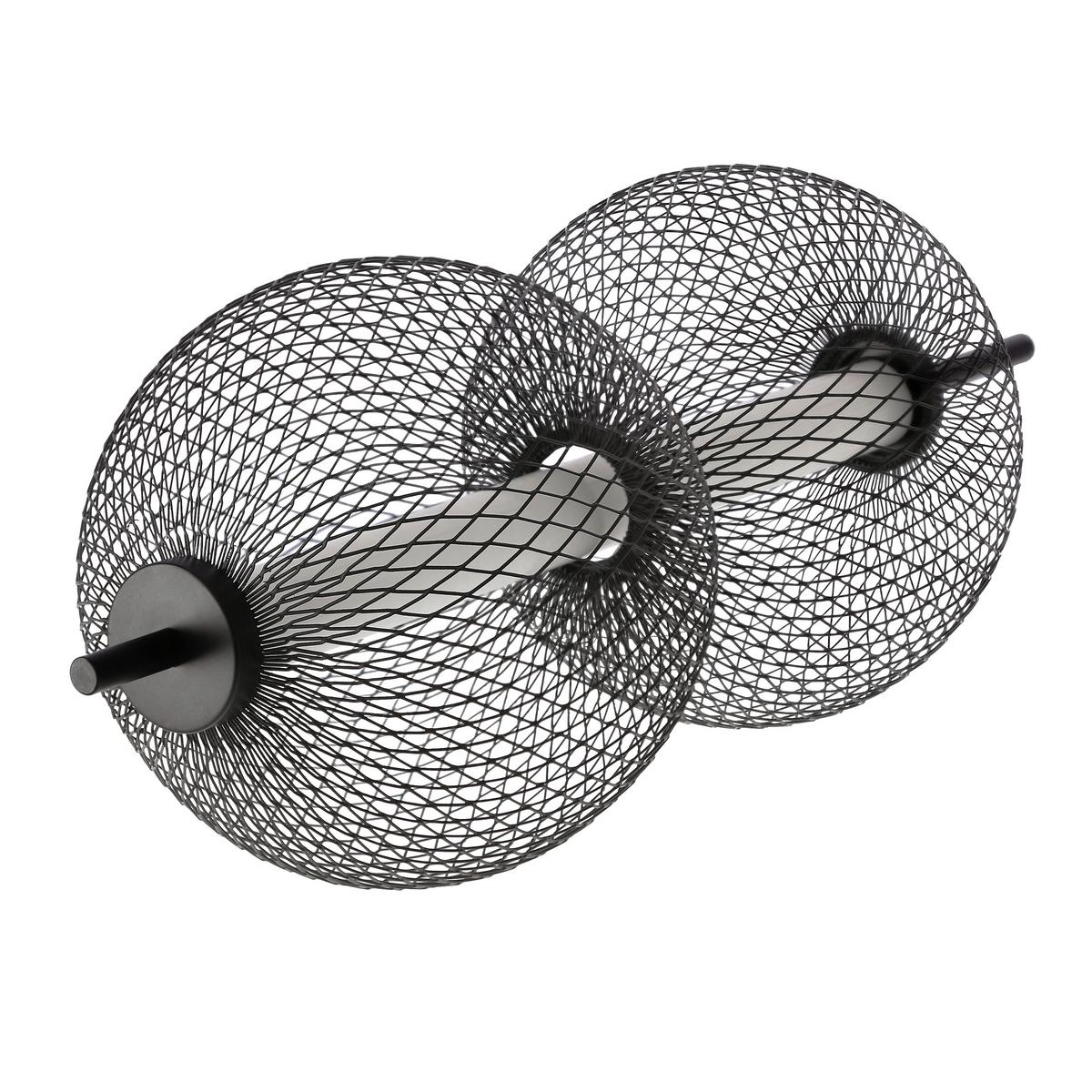 LED-Pendelleuchte 32-35356 Puma - Schwarz/Weiß, Design, Kunststoff/Metall (14/14/150cm)