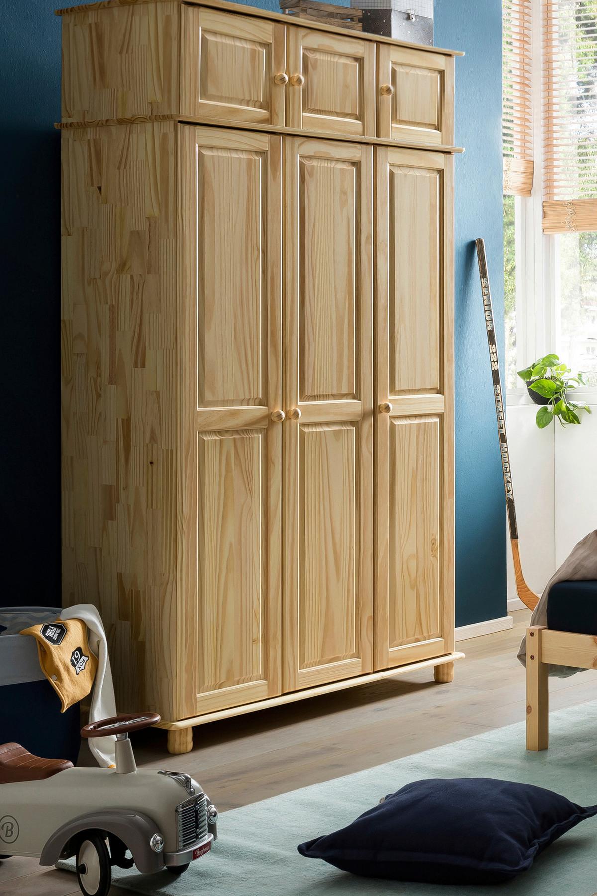 AUFSATZSCHRANK Naturfarben B: 119cm - Naturfarben, Natur, Holz (119/52/52cm) - Livetastic
