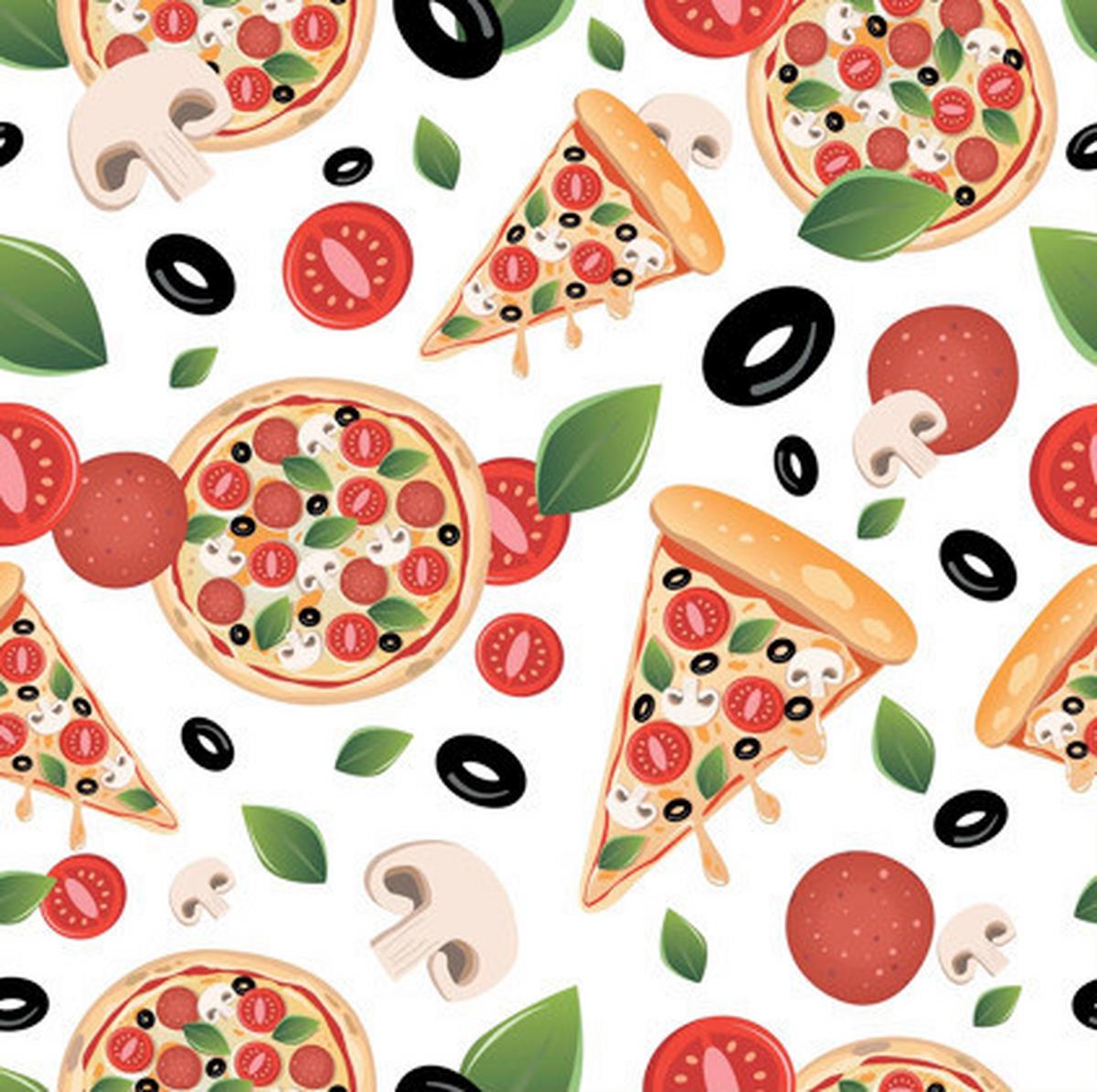 Serviette Aurora - Hellbraun/Weiß, Design, Papier (33/33cm)