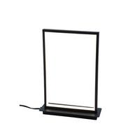 LED-Tischleuchte 5047/Ln - Schwarz, Design, Metall (22/8/32cm)