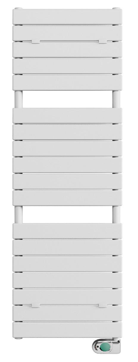 Handtuchheizkörper E-Pisa BxL 50x151,2 cm Gerade 750 W - Weiß, Basics, Metall (50/151,2cm) - Sanotechnik
