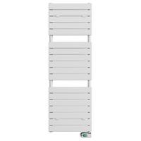 Handtuchheizkörper E-Pisa BxL 50x151,2 cm Gerade 750 W - Weiß, Basics, Metall (50/151,2cm) - Sanotechnik