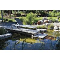 Sonnenliege Acamp Rmini Metall / Textil verstellbar - Anthrazit, Basics, Textil/Metall (60/35/198cm) - Gardenson