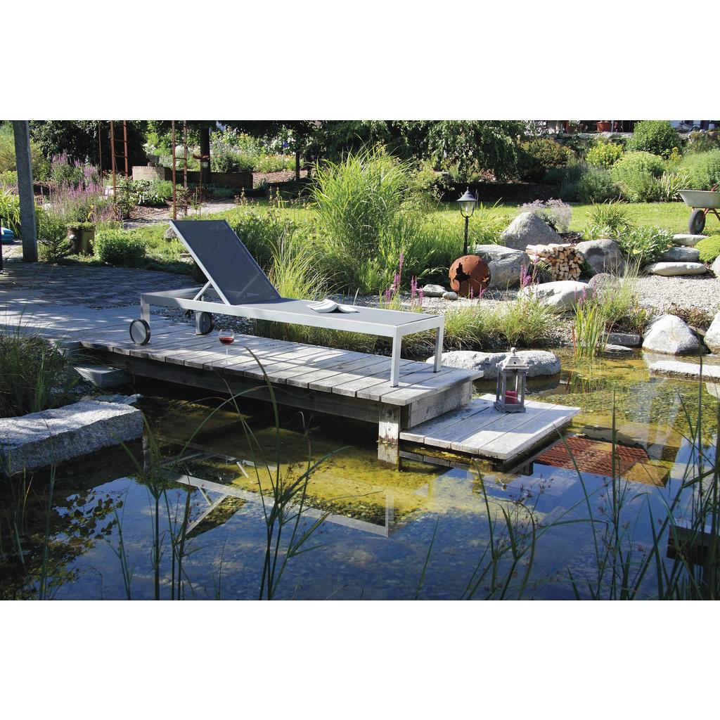 Sonnenliege Acamp Rmini Metall / Textil verstellbar