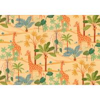 Fototapete Giraffe Crew - Multicolor, Trend, Papier (400/280/1cm)