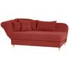 Recamiere Selma Terracotta Li. mit Bettkasten+schlaffunktion - Buchefarben/Terracotta, Design, Textil (190/88/82cm) - Max Winzer