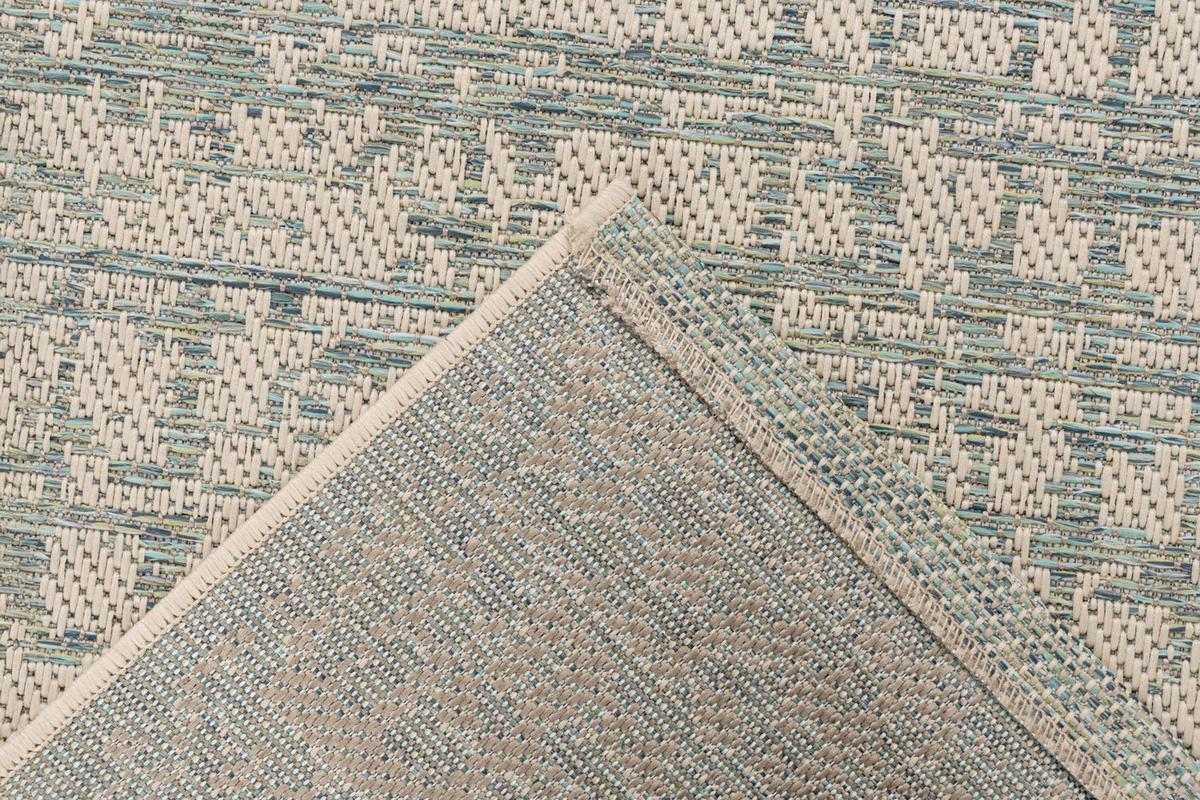 Flachwebteppich Bxl: Ca. 200x290 Cm - Blau, Basics, Textil (200/290cm) - Kayoom