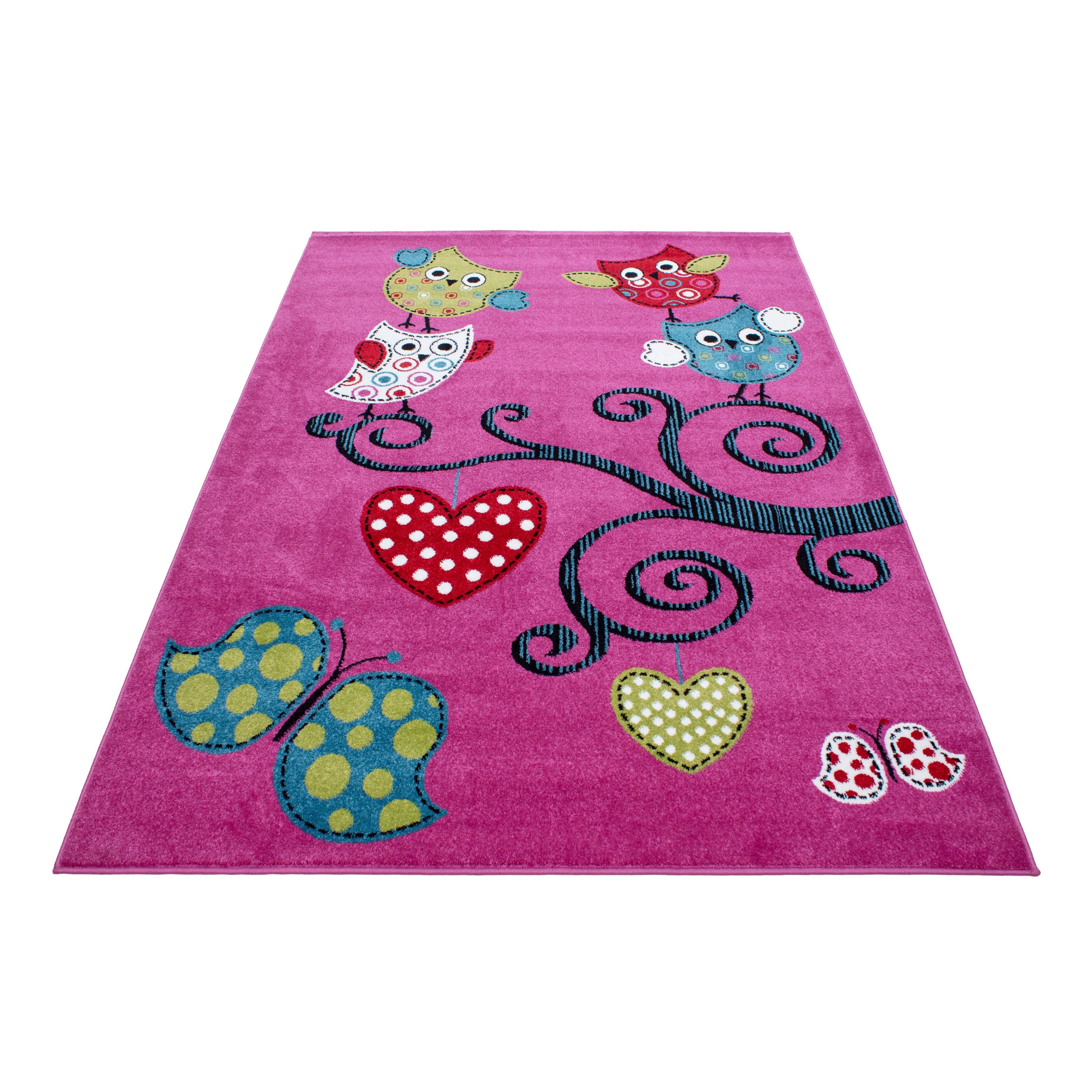 Dětský koberec 160x230cm Lila - fialová, Trend, textil (160/230cm) - Ben'n'jen