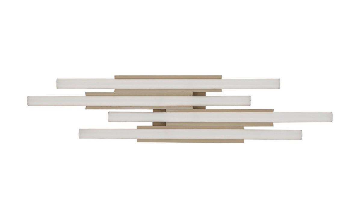 STROPNÍ LED SVÍTIDLO LIR - šampaňská, Moderní, kov/plast (68/15cm) - Mömax
