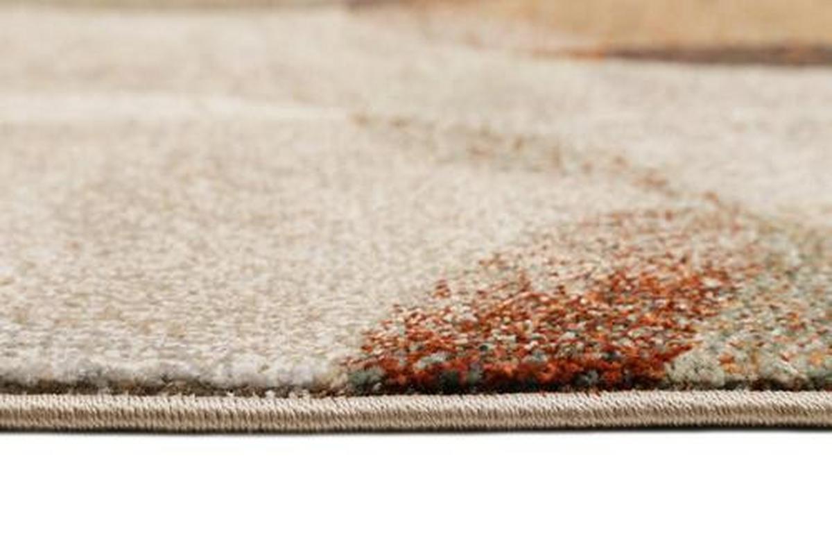 Webteppich Beige/braun Graphik Modernina 80x150 Cm - Rotbraun/Beige, Design, Textil (80/150cm) - Esprit