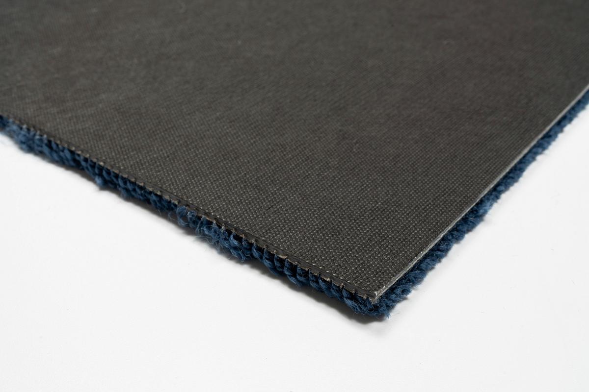 Teppichfliese Dunkelblau Carousel 50x50cm Florhöhe 10mm - Dunkelblau, Basics, Textil (50/50cm)