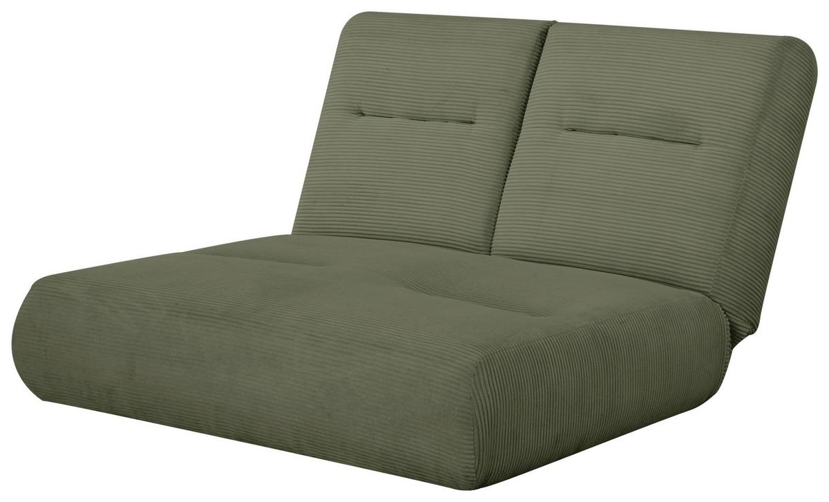 Schlafsofa Luna Olivgrün B: 159 Cm - Olivgrün, Design, Textil (159/88/160cm) - Livetastic