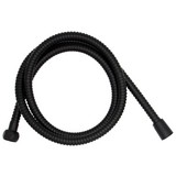 Brauseschlauch Soho Schwarz 150cm - Schwarz, Basics, Kunststoff - Sanotechnik