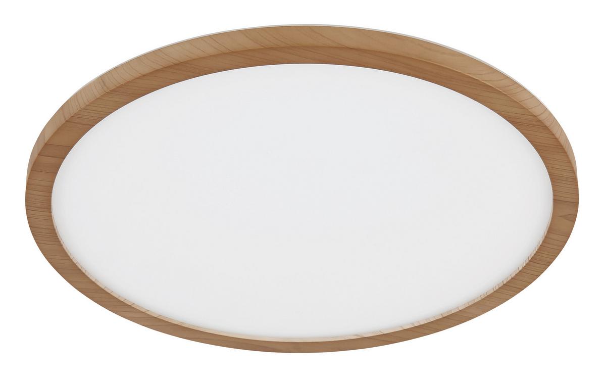 LED-Deckenleuchte 41562-24ww - Opal/Weiß, Natur, Kunststoff (42/2,5cm) - Globo