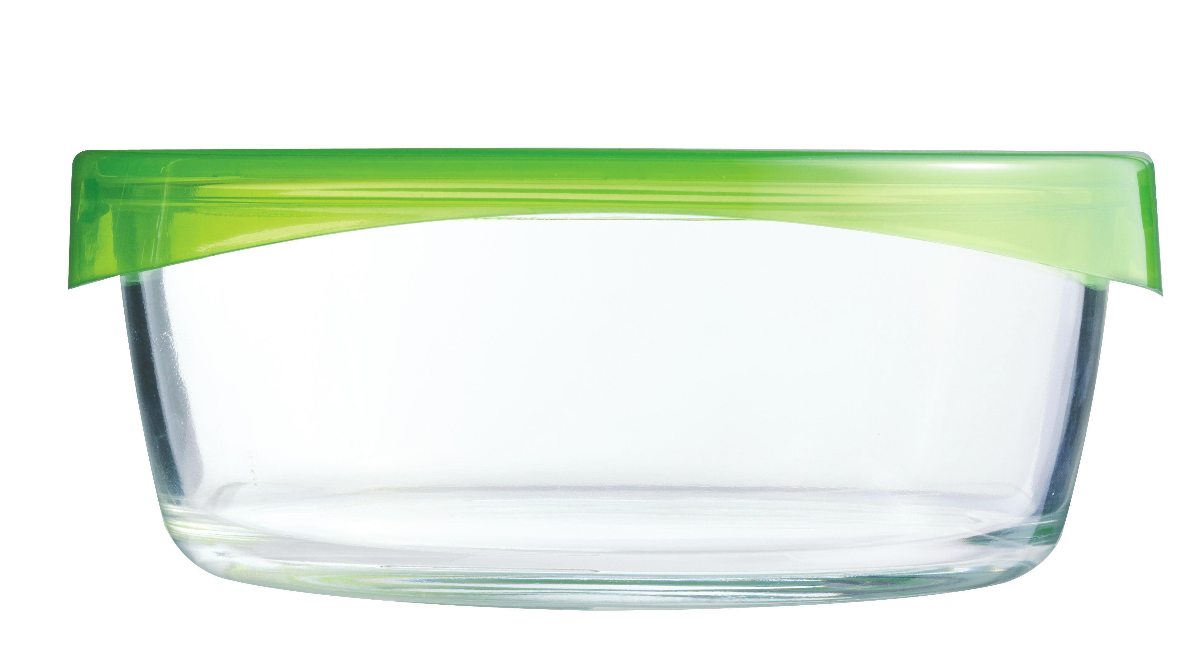 Üveg Tál Műanyag Tetővel - Műanyag (0,5kg)