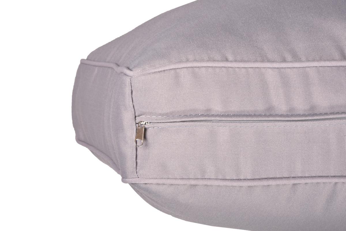 Loungegarnitur Aurea - Hellbraun/Beige, Basics, Kunststoff/Textil (170/69/223cm) - Gardenson