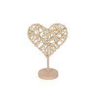 Dekoherz Florian - Creme, KONVENTIONELL, Papier/Metall (16/8,5/22,5cm) - Luca Bessoni