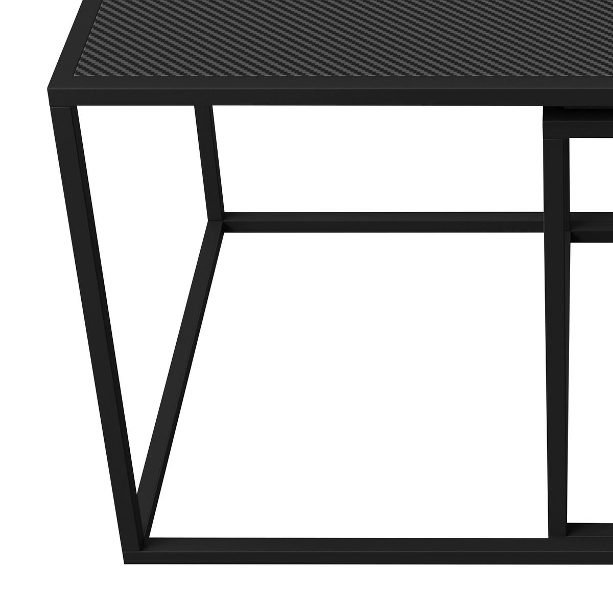 Beistelltischset Minecraft - Schwarz, MODERN, Holzwerkstoff/Metall (45/48/45cm) - Minecraft