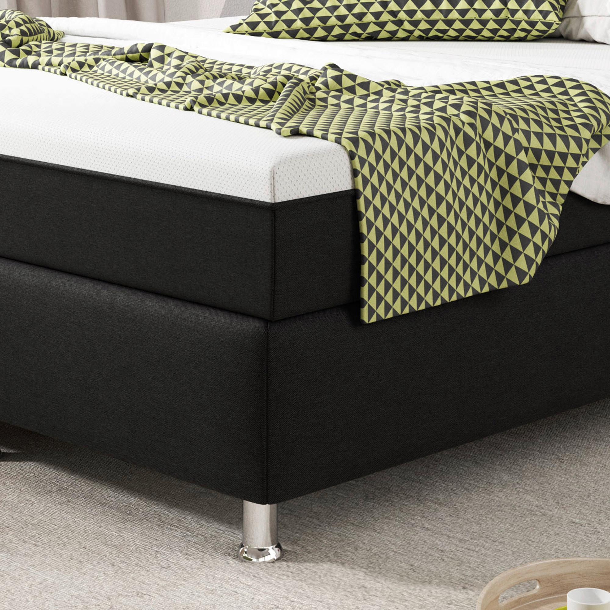 Boxspringbett mit Topper