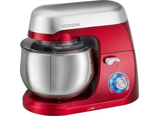 Küchenmaschine Km 3709 - Rot, MODERN, Kunststoff/Metall (36,6/29,9/21,5cm) - Clatronic Küchenmaschine Km 3709 - Rot, MODERN, Kunststoff/Metall (36,6/29,9/21,5cm) - Clatronic