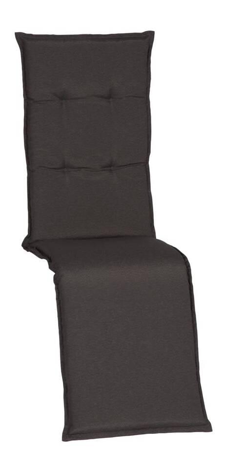 Auflage Trier 170x46x8cm Dunkelgrau - Dunkelgrau, Basics, Textil (170/46/8cm)