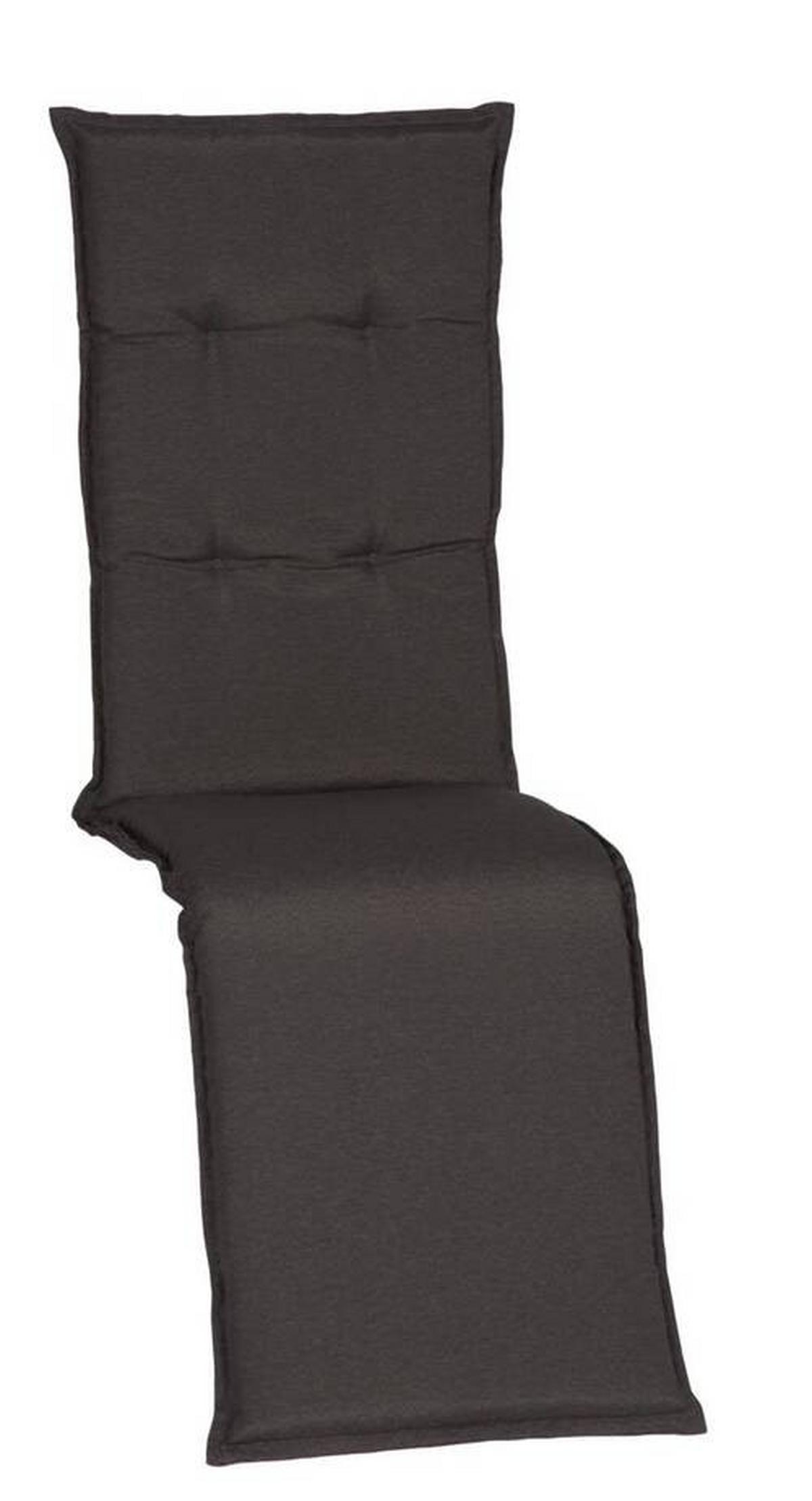 Auflage Trier 170x46x8cm Dunkelgrau - Dunkelgrau, Basics, Textil (170/46/8cm) - Gardenson