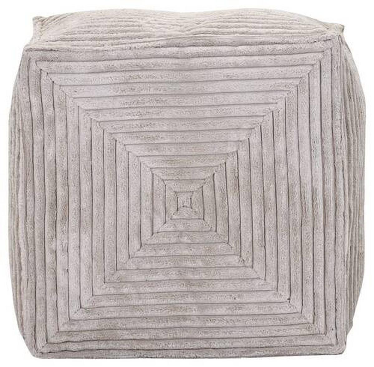 Hocker Gimba, Creme D: 65 Cm - Creme, KONVENTIONELL, Textil (65/45cm) - MID.YOU