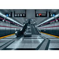 Fototapete Subway - Design, Papier (368/254cm)