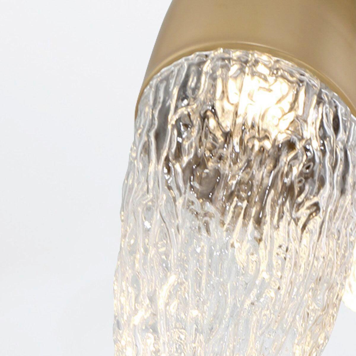 Függeszték Qn-Ecrou-1p-Bg - aranyszínű, Konventionell, üveg/fém (70/16,5/70cm) - Elstead Lighting