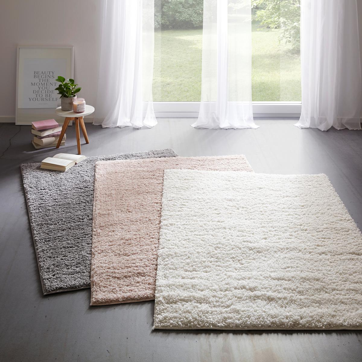 KOBEREC S VYSOKÝM VLASOM Bono 3, 120/175cm, biela - biela, textil (120/175cm) - Based