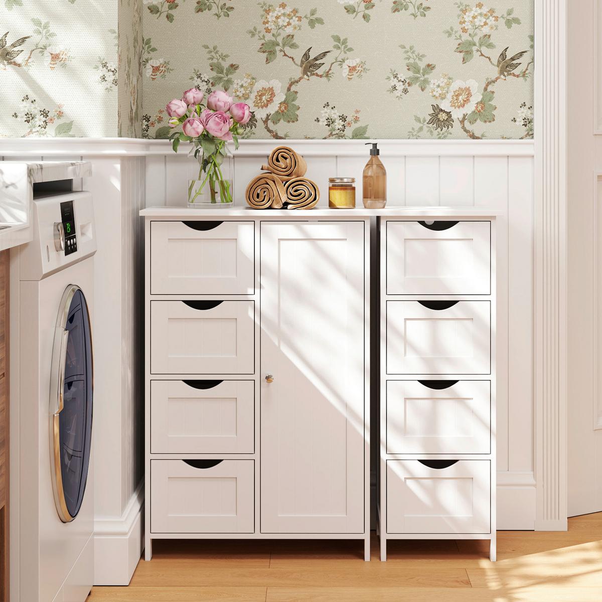 Unterschrank Lhc40w - Weiß, Trend, Holzwerkstoff (30/30/82cm) - MID.YOU
