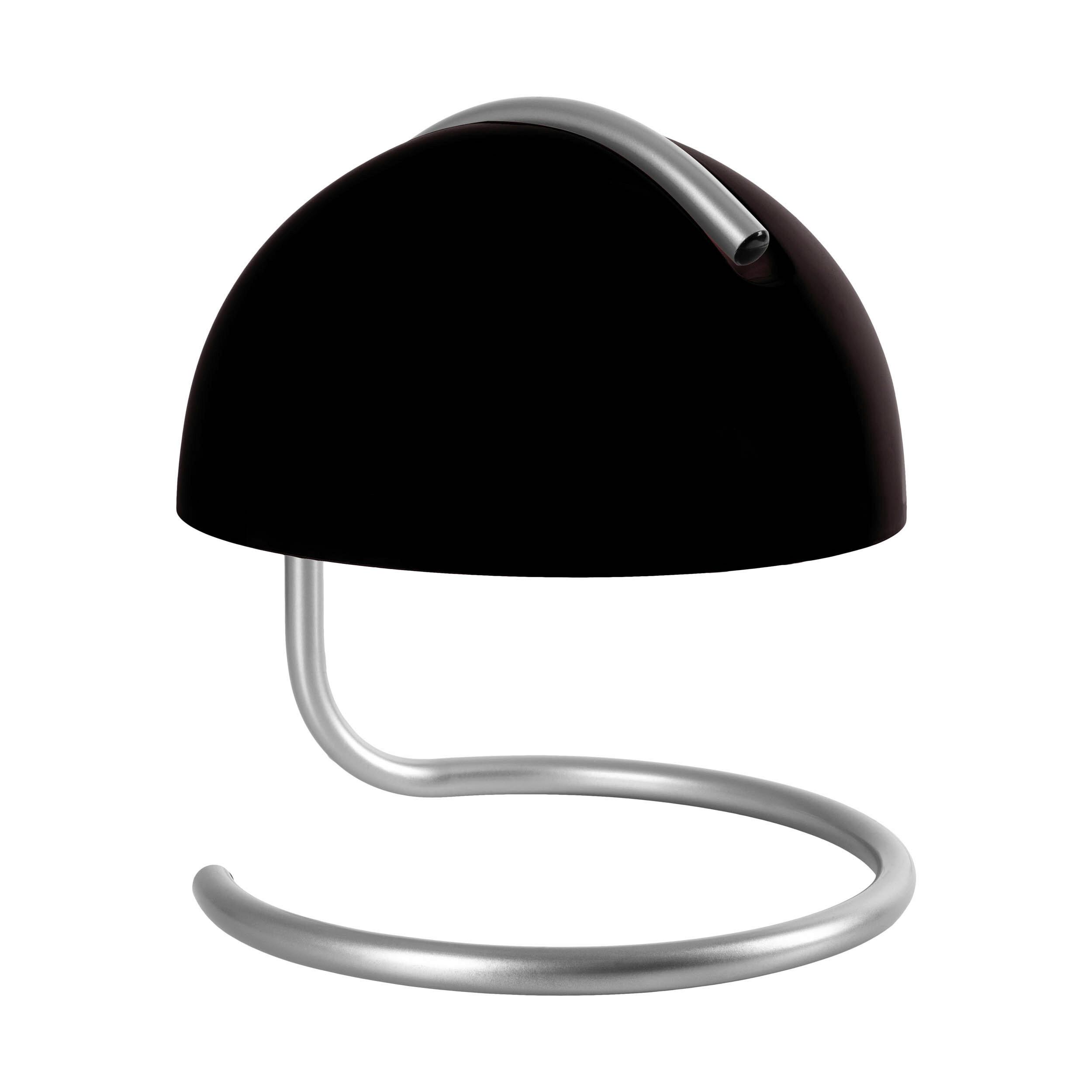 TISCHLEUCHTE 3196922 BURANO - Schwarz, KONVENTIONELL, Glas/Metall (25/23,5cm) - Näve