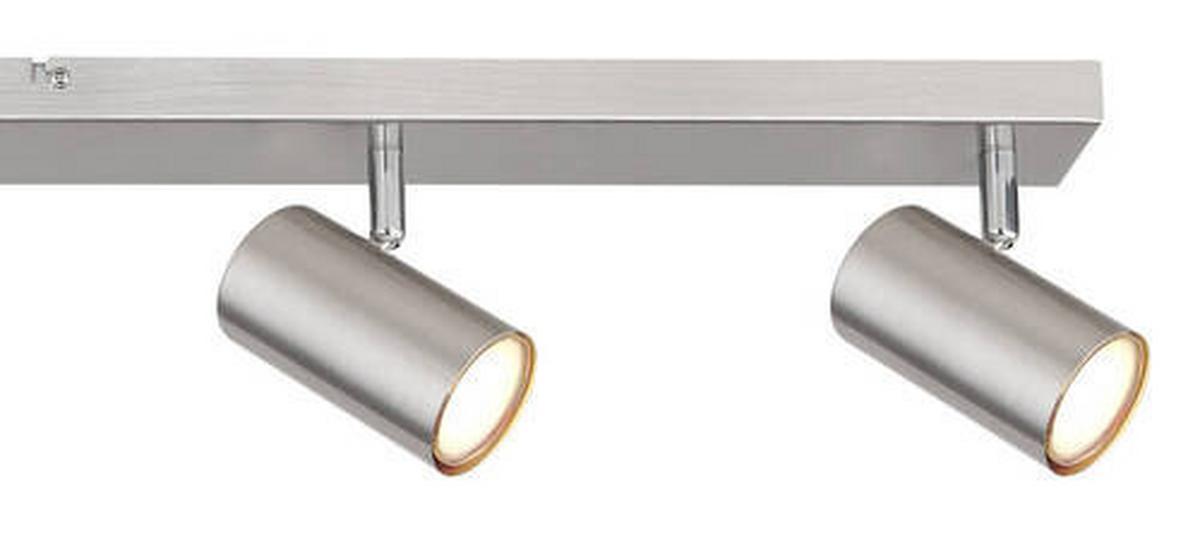 Strahler 57911-6d - Nickelfarben, Natur, Metall (115/6/12cm) - Globo
