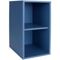 Polc Box - kék, Modern, faalapú anyag (23/46/25cm)