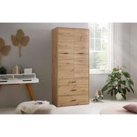 PODSTAVNÁ SKŘÍŇKA KIVO - černá/dub artisan, Moderní, kompozitní dřevo/plast (90/69,8/52,1cm)