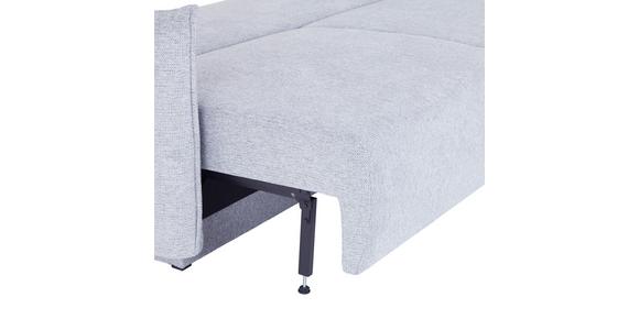 Schlafsofa Giulia - Schwarz/Grau, MODERN, Textil (217/75-95/112cm) - Luca Bessoni