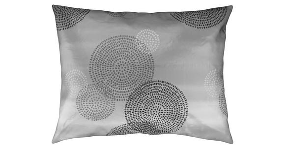 Bettwäsche 140x200 cm Rebecca Baumwolle Grau Kreise - Grau, ROMANTIK / LANDHAUS, Textil (140/200cm) - James Wood