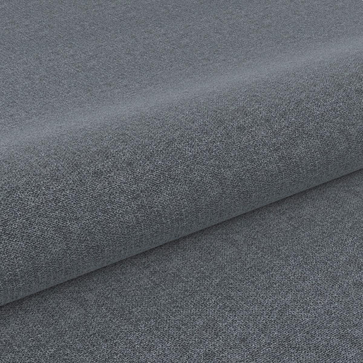 Boxspringbett mit Topper 160x200 April - Dunkelgrau/Schwarz, MODERN, Textil (160/200cm)