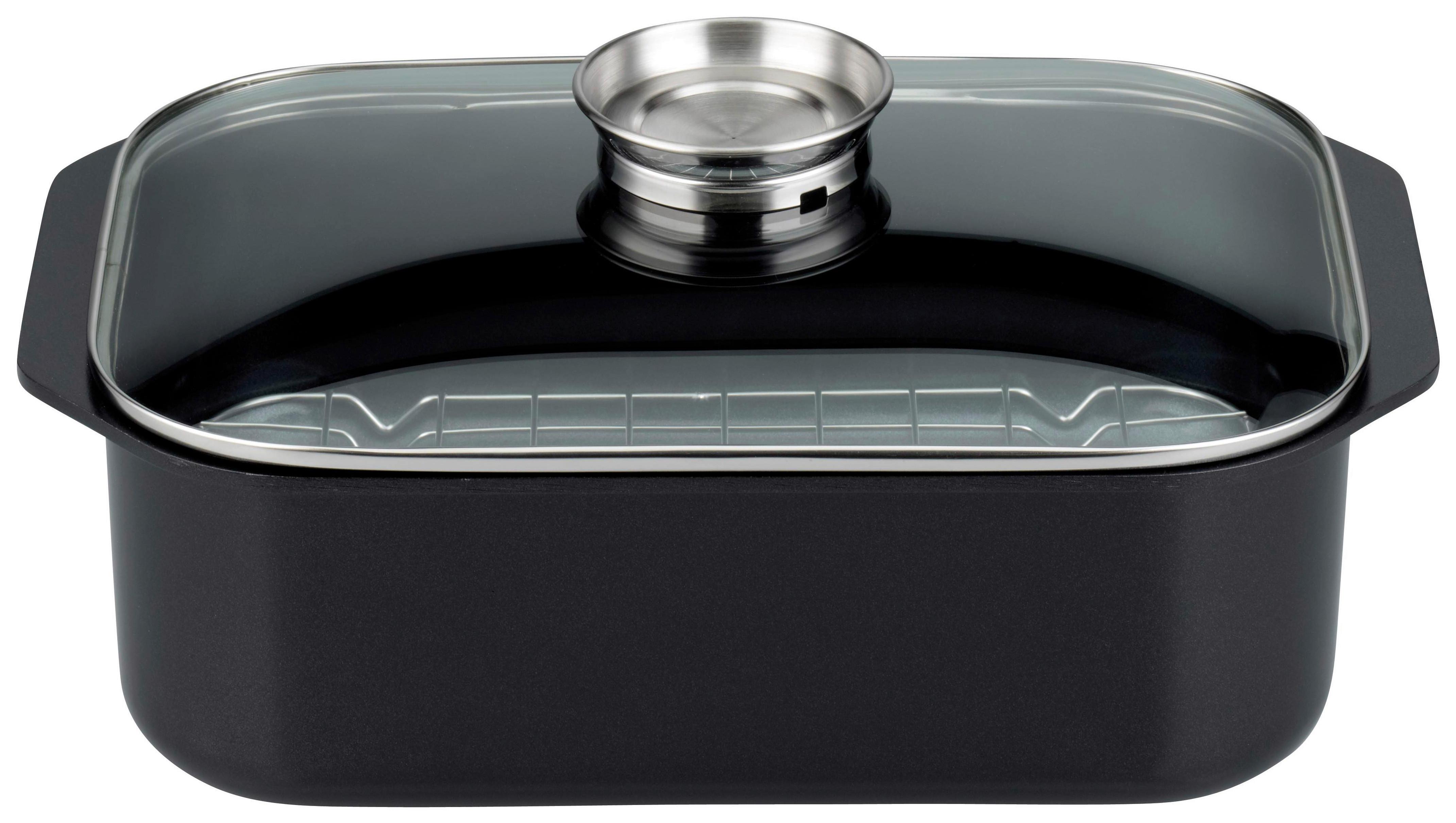 Moneta Etnea Bräter Steinoptik 40cm - Antihaftbeschichtet & Ofenfest