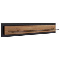 Wandboard Assini Wildeiche B: 150 cm - Wildeiche, Design, Glas/Holz (150/26/23cm) - MID.YOU